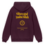 VIBES AND INSHA ALLAH HOODIE BURGUNDY