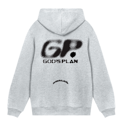 GOD'S PLAN HOODIE GREY