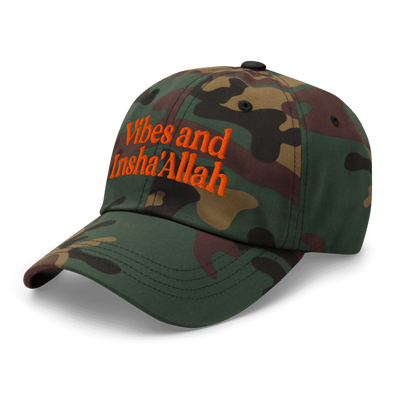 Vibes And Insha Allah unisex dad Cap