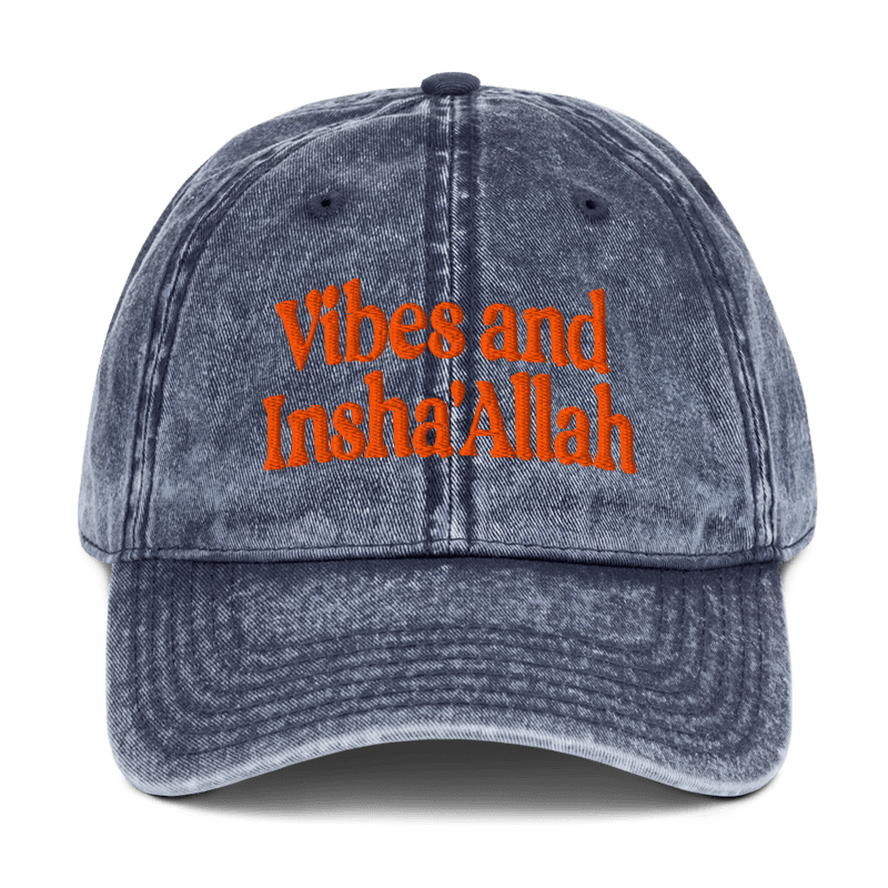 Vibes And Insha Allah unisex dad Cap