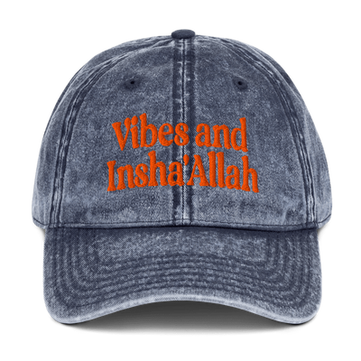 Vibes And Insha Allah unisex dad Cap