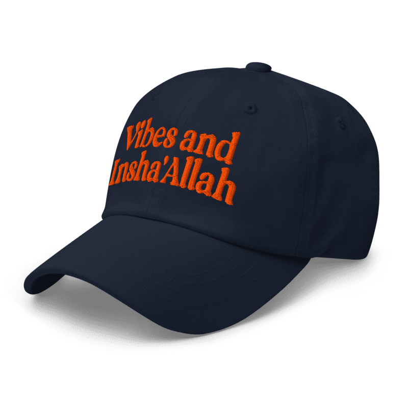 Vibes And Insha Allah unisex dad Cap