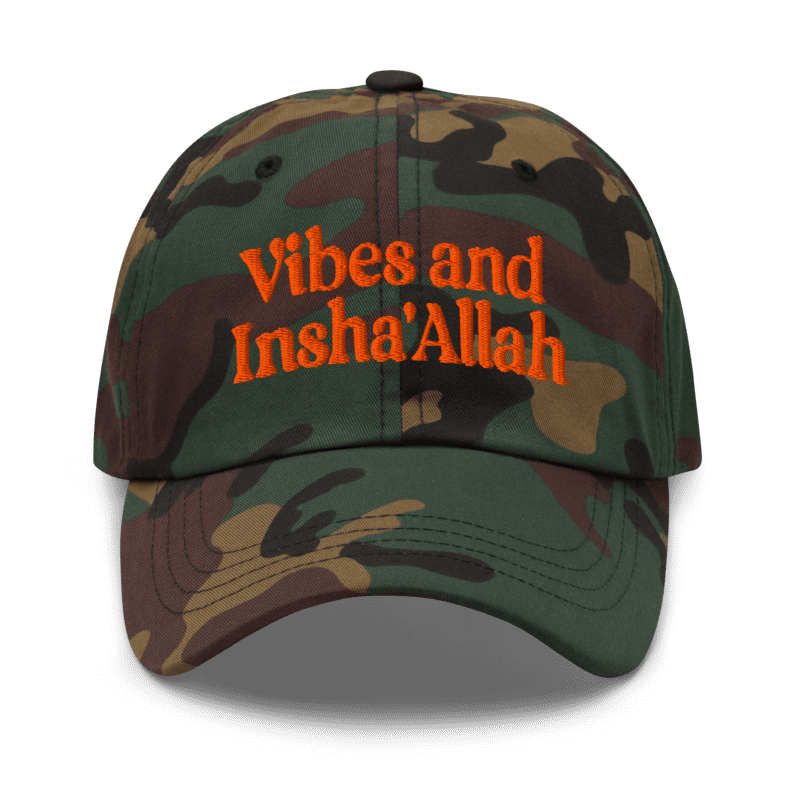 Vibes And Insha Allah unisex dad Cap