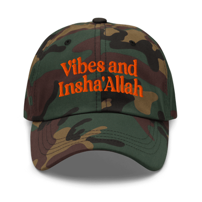 Vibes And Insha Allah unisex dad Cap