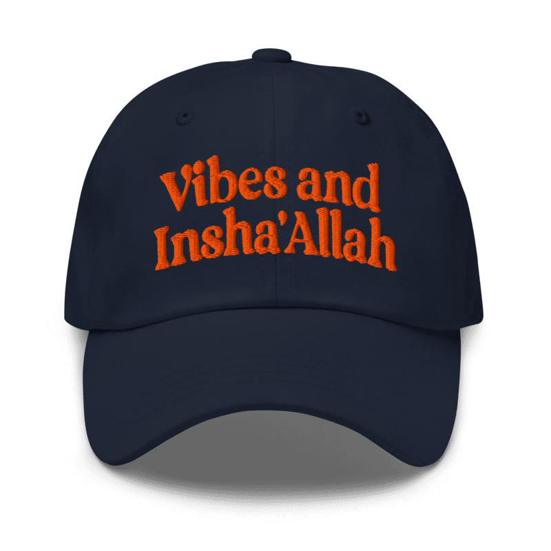 Vibes And Insha Allah unisex dad Cap